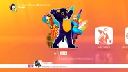 Kids Mode on the main menu of Just Dance 2018