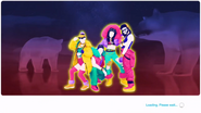 Just Dance 2021 loading screen