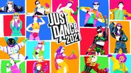 P1 and P2 on Just Dance 2021 key art 3 (from the Just Dance 2021 website)