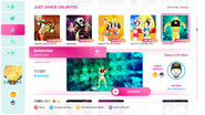 Automaton on the Just Dance 2020 menu