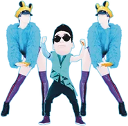 The album coach seen in The Art of Just Dance (10th Anniversary Edition)