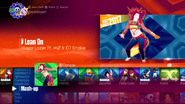 Mashup on the Just Dance 2017 menu