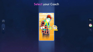 Just Dance 2023 Edition coach selection screen