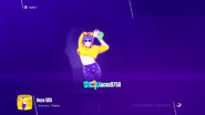 Just Dance 2018 coach selection screen