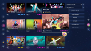 Nitro Bot on the Just Dance 2023 Edition menu