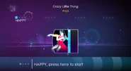Just Dance 4 coach selection screen (Wii/PS3/Wii U)