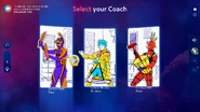 Just Dance 2024 Edition coach selection screen (August 22, 2024)