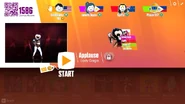 Just Dance Now coach selection screen (2017 update, computer)