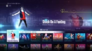 Stuck On A Feeling on the Just Dance 2016 menu (8th-gen)