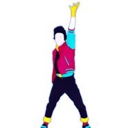 TakeOnMe Cover AlbumCoach Old.png (52 KB) Just Dance Unlimited album coach (2016-2019)