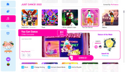 You Can Dance no menu do Just Dance 2022