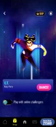 Just Dance Now coach selection screen (2024 update, phone)