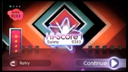 Just Dance 2 scoring screen