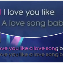Love You Like A Love Song Just Dance Wiki Fandom