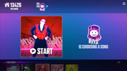 Just Dance Now coach selection screen (original, computer)