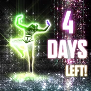 4 days left countdown for Just Dance 2015’s release (Facebook)