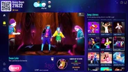 Swan Lake on the Just Dance Now menu (2024 update, computer)