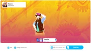 Just Dance 2022 coach selection screen