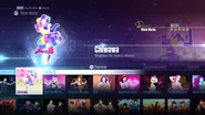 Chiwawa on the Just Dance 2016 menu (8th-gen)