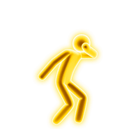 Solo Gold Move pictogram (type 4) (Dare, Just Dance 3/Greatest Hits)