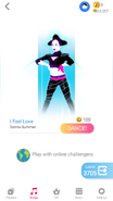 Just Dance Now coach selection screen (2020 update, phone)