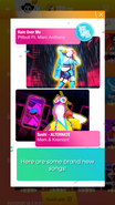 Just Dance Now release notification (along with Sushi (Extreme Version))