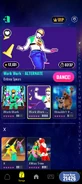 Workworkalt jdnow menu phone 2024.png (1.61 MB) Work Work (Extreme Version) on the Just Dance Now menu (2024 update, phone)