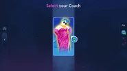 Just Dance 2023 Edition coach selection screen