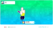 Just Dance 2020 coach selection screen (controller)
