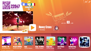 Heavy Cross on the Just Dance Now (updated) menu