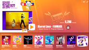 Blurred Lines (Fanmade Version) on the Just Dance Now menu (2017 update, computer)