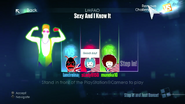 Just Dance 2015 coach selection screen