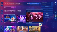 Darkest Hour on the Just Dance 2024 Edition menu