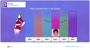 Just Dance 2020 coach selection screen
