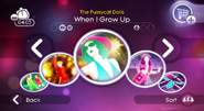 Whenigrowup jd2 menu.png (1.47 MB) When I Grow Up on the Just Dance 2 menu
