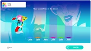 Just Dance 2019 coach selection screen