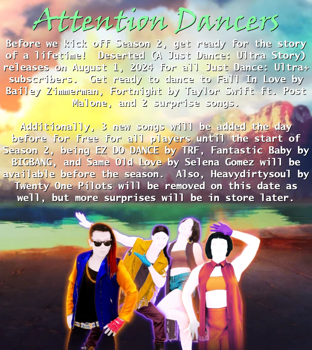 User Blog Greenmonster100 Deserted A Just Dance Ultra Story Jd
