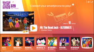 Hit The Road Jack (Line Dance Version) on the Just Dance Now menu (2017 update, computer)