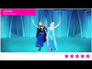 Just Dance 2021 Unlimited Let It Go 5 Stars + Megastar PS4 Gameplay Phone Mode