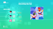 Just Dance 2020 routine selection screen