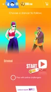 Criminal jdnow coachmenu phone 2017.png (734 KB) Just Dance Now coach selection screen (2017 update, phone)