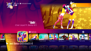 Oath on the Just Dance 2018 menu