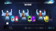 Just Dance 2015 coach selection screen