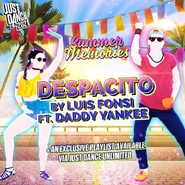 Announcement promoting the song being free on Just Dance Unlimited