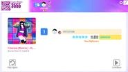 Just Dance Now scoring screen (2020 update)