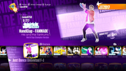 HandClap (World Cup Champion Version) on the Just Dance 2018 menu (outdated assets)