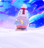 "Christmas Snowdown" reward background