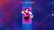 Just Dance 2024 Edition coach selection screen