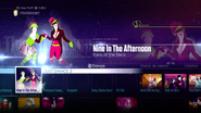 Nine in the Afternoon in the Just Dance 2016 menu