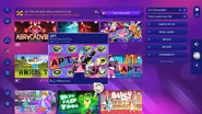 APT. on the Just Dance 2026 Edition menu